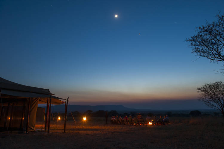 Maricky's Safaris - big five safari/maricky safaris bologonya under canvas evening time